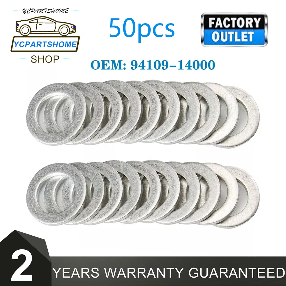 Arandelas trituradoras tapón drenaje aceite transmisión 50x 14 mm 94109-14000 para Honda Accord  Foto 1 de 4
