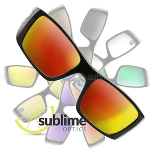 POLARIZED Metallic Fire Red Replacement Lenses For Oakley Fuel Cell ~ OO9096 - Picture 1 of 5