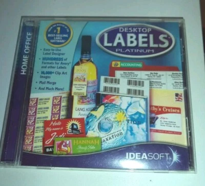 IdeaSoft Desktop Labels Platinum CD w/Jewel Case - Image 1 of 2