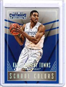 2015-16 PANINI CONTENDERS DRAFT KARL-ANTHONY TOWNS ROOKIE RC #24 KENTUCKY KNICKS - Picture 1 of 1