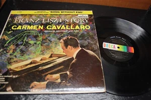 The Franz Liszt Story Carmen Cavallaro Song Without End 33 RPM 1960 Record   - Picture 1 of 5