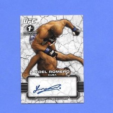 2013 UFC Bloodlines 1st Autograph Card YOEL "Soldier of God" ROMERO Signed Auto