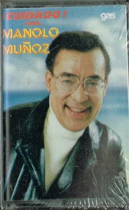 MANOLO MUNOZ CUIDADO CON MANOLO MUNOZ BRAND NEW-SEALED CASSETTE - Imagen 1 de 2