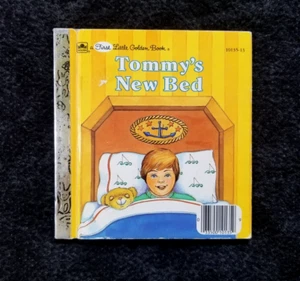 Tommy's New Bed a first Little Golden Book 1984 Moed-Kass MacCombie VTG Bedtime - Picture 1 of 4