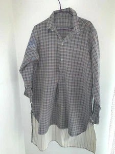  Ancienne Chemise De Travail, vêtements paysan N° 2 - Picture 1 of 8