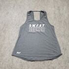 Solfire Shirt Womens Large Gray Blue Tank Top Outdoor Athletic Active Ladies