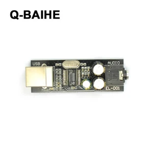 PCM2704 USB Sound Card DAC Decoder Board Amp ELNA RFO Capacitance - Picture 1 of 7