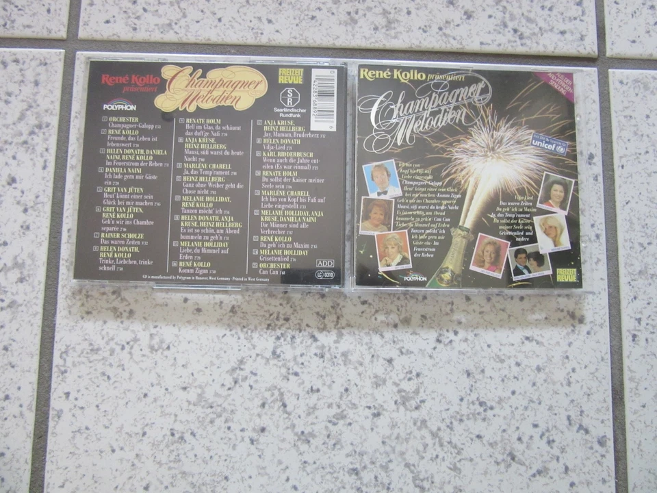 René Kollo Präsentiert Champagner Melodien (v.a., 1979-88)  [CD] - Bild 1 von 1