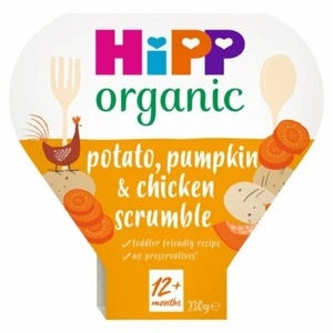 Hipp Organic Growing Up Toddler Food Meal Potato, Pumpkin & Chicken 12mth+ 230g - Picture 1 of 3