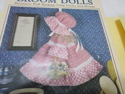 Country Broom Dolls: Decorative Wall Hangings Using 12 Inch Brooms #2290 (1992) - Image 1 of 3
