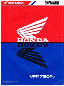 HONDA VFR750F (V) ORIGINAL 1996 FACTORY WORKSHOP MANUAL SUPPLEMENT - Picture 1 of 1