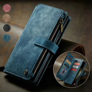 Caseme Leather Wallet Phone Case For Samsung S20 S21 S22 S23 A14 A13 A23 A53 A54 - Zdjęcie 1 z 16