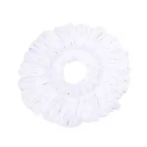 Kitchee Microfibre Mop Head Replacement for Kitchee Spin Mop - White Round - Picture 1 of 2