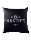 Monets I Cushion Pillow 13 Sign Symbol Logo Reasons Cafe Restaurant Why Diner