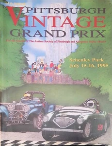 Pittsburgh Vintage Grand Prix Race Program 1995 Marque Austin-Healy - Foto 1 di 1