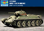 Trumpeter 1/72 Russian T-34/76 1942 07206 SALE