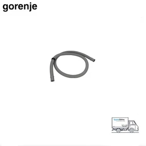 Genuine Gorenje Dishwasher 1.6m Straight Ended Drain Hose 407927 - Picture 1 of 5