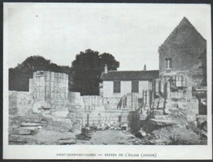 1906 -- SAINT JEAN DES VIGNES RESTE DER KIRCHE. 3T338 - Bild 1 von 1