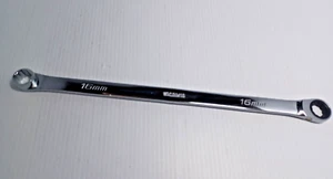 ICON WRDBM16 16mm Professional Ratcheting Wrench Metric Double Box End - NEW - Foto 1 di 2
