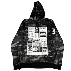 Ecko UNLTD Hoodie Mens Medium AOP Camo - Picture 1 of 9