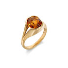 Jak Jaes Pre-Loved 9K Yellow Gold Oval Citrine Ring Jewellery/Jewelry 05-09-0004