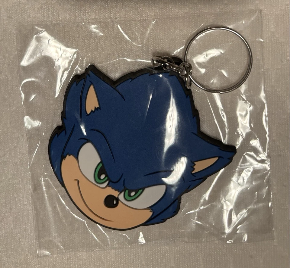 Sonic The Hedgehog Movie 3 Sonic Cinemark Fan Experience Exclusive Keychain - Image 1 of 1