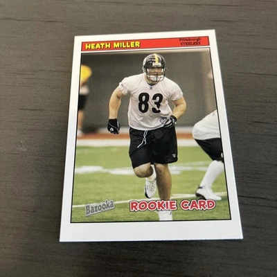 2005 Topps Bazooka - Heath Miller #183 (RC) Steelers - Image 1 of 2