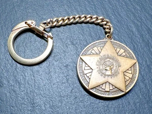 1968 PROTECTIVE ORDER OF ELKS CENTENNIAL KEY RING H585 - Picture 1 of 10