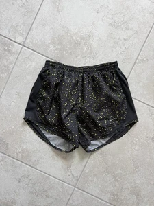 Nike Dri Fit Damen Laufshorts Größe Small grau & neon - Bild 1 von 5