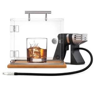 The Smoking Cube - Cocktail Smoker and Smoking Box Kit, Magnetically Removabl... - Picture 1 of 8