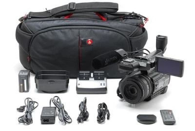 Great Value!!! [MINT+++] SONY HXR-NX100 Professional HD NXCAM Camcorder From JPN - Image 1 of 4