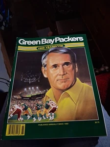 Annuario Green Bay Packers 1988 NFL Football Holland Uecker Frankie Neal Brown - Foto 1 di 3