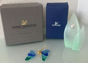 SWAROVSKI CRYSTAL PARADISE MED. ACADIA SAPPHIRE BUTTERFLY 242551 DETACHED WING - Picture 1 of 11