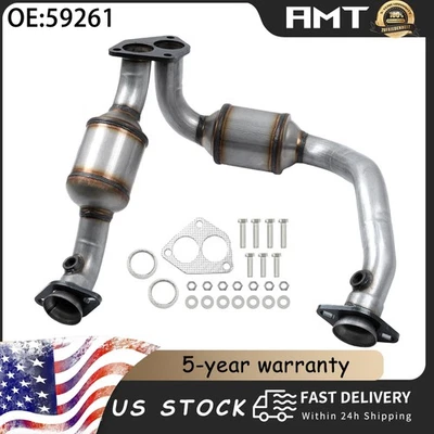 Catalytic Converter For 1998 1999 2000 Ford Ranger XL XLT 2.5L 3.0L 4.0L Front - Image 1 of 4