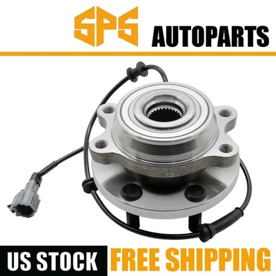 1Pc Wheel Hub Bearing Front 4WD For Nissan Frontier 2005-2019 Pathfinder 05-2012 - Imagem 1 de 4