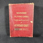Vintage Denver Rio Grande Western Railroad Souvenir Playing Cards Scenic Deck