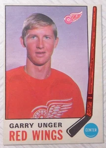 Tarjeta de hockey Garry Unger 1969 Topps #159 Detroit Red Wings NHL - Imagen 1 de 2