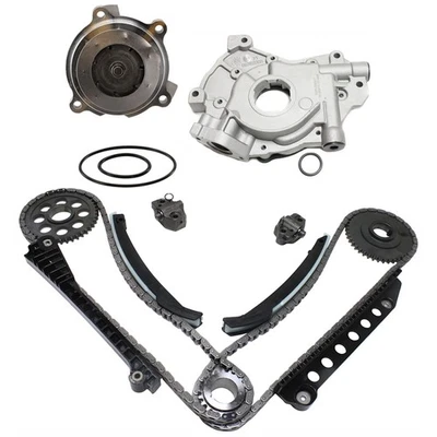Oil Pump Timing Chain Kit Water Pump For 2002-2004 Ford F-250 Super Duty Kit - Image 1 of 4