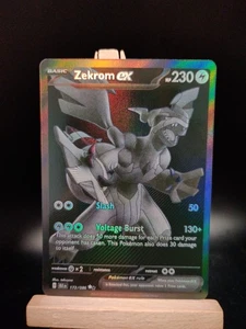 Pokemon Zekrom Ex 172/086 - English - Black Bolt NM/Mint Pack To Sleeve - Picture 1 of 5