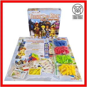 Days Of Wonder Ticket To Ride First Journey Europe Strategy Board Game Ages 6+ - Picture 1 of 8