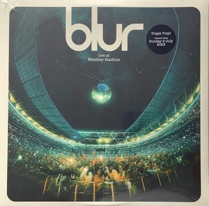 Blur Live at Wembley Stadium 2024 DREIFACHES LP-SET dreifach gefaltet, innen/Einsatz NEU & VERSIEGELT - Bild 1 von 16