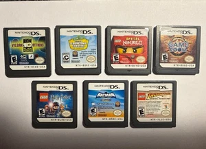 Nintendo DS Konvolut 7 Spiele funktionstüchtig Lego Batman Ninjago Harry Potter Ben Alien - Bild 1 von 4