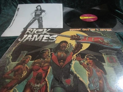 RICK JAMES ♣︎♣︎ BUSTIN’ OUT OF L SEVEN ♣︎♣︎ MAKELLOSE ERSTPRESSUNG 1979 / MINT - Bild 1 von 4