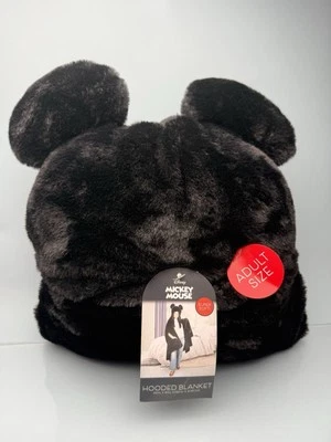Disney Mickey Mouse с капюшоном плед с ушами 43 x 81» - так мягкий! Новый - Изображение 1 из 4