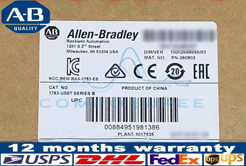 1 PCS New 1783-US8T Allen Bradley Stratix2000 Ethernet Switch Free Shipping - Image 1 of 1