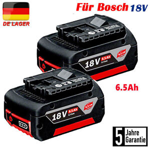 6.5Ah for Bosch 18V Genuine 2 Battery Professional GBA GSR GSB BAT618 BAT609 BAT620