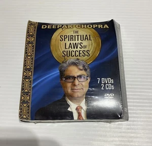 new sealedDeepak Chopra The Spiritual Laws of Sucess 7 DVD’s -2 MEDITATION CD’s - Picture 1 of 2