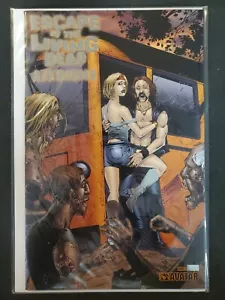 Cómic Escape of the Living Dead Airborne #2 variante de lámina de platino Avatar casi nuevo - Imagen 1 de 1