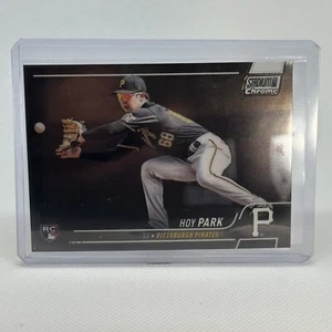 2022 TOPPS STADIUM CLUB CHROME Hoy Park RC REFRACTOR INSERT SP Pirates - Picture 1 of 2