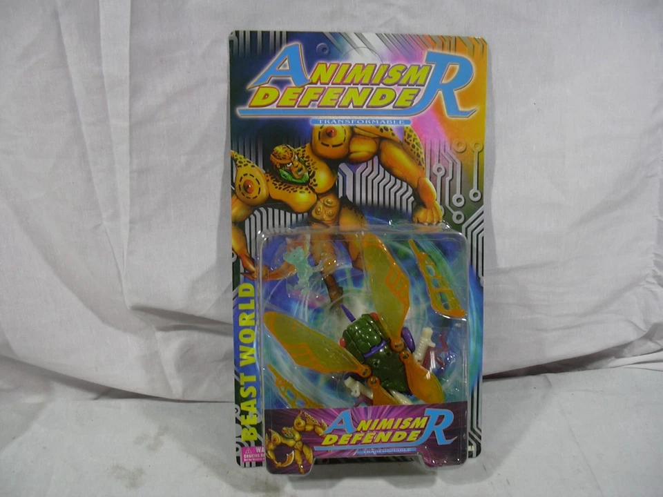 BEAST WARS '90 TRANSFORMERS ANIMISM DEFENDER 12 cm CICADACON ROBOT CICALA 15 cm - Immagine 1 di 4